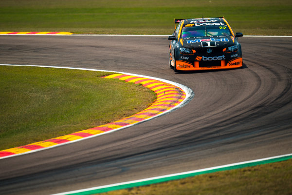 2017 Supercars Championship Round 6. 
Darwin Triple Crown, Hidden Valley Raceway, Northern Territory, Australia.
Friday June 16th to Sunday June 18th 2017.
James Courtney drives the #22 Mobil 1 HSV Racing Holden Commodore VF.
World Copyright: Daniel Kalisz/LAT Images
Ref: Digital Image 160617_VASCR6_DKIMG_0281.JPG