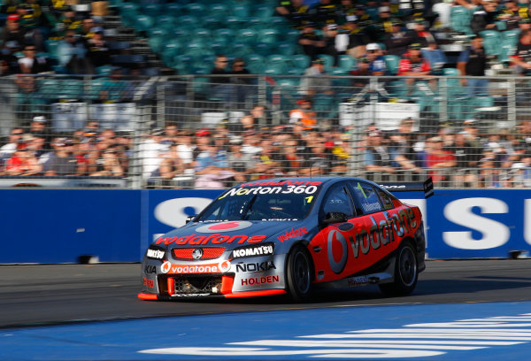 Round 4 - Hamilton 400.
Hamilton City Street Circuit, Hamilton, New Zealand.
17th - 18th April 2010.
Car 1, Jamie Whincup, Commodore VE, Holden, T8, TeamVodafone, Triple Eight Race Engineering, Triple Eight Racing.
World Copyright: Mark Horsburgh / LAT Photographic
ref: 1-Whincup-EV04-10-5701 Round 4 - Hamilton 400.
Hamilton City Street Circuit, Hamilton, New Zealand.
17th - 18th April 2010.
Car 1, Jamie Whincup, Commodore VE, Holden, T8, TeamVodafone, Triple Eight Race Engineering, Triple Eight Racing.
World Copyright: Mark Horsburgh / LAT Photographic
ref: 1-Whincup-EV04-10-5701