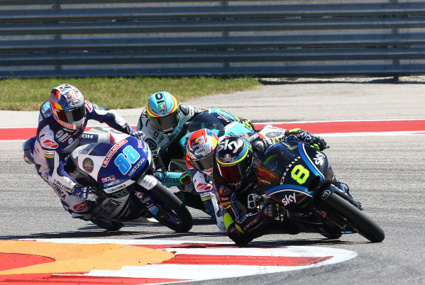 2017 Moto3 Championship - Round 3
Circuit of the Americas, Austin, Texas, USA
Sunday 23 April 2017
Nicolo Bulega, Sky Racing Team VR46
World Copyright: Gold and Goose Photography/LAT Images
ref: Digital Image Moto3-R-500-2958 2017 Moto3 Championship - Round 3
Circuit of the Americas, Austin, Texas, USA
Sunday 23 April 2017
Nicolo Bulega, Sky Racing Team VR46
World Copyright: Gold and Goose Photography/LAT Images
ref: Digital Image Moto3-R-500-2958