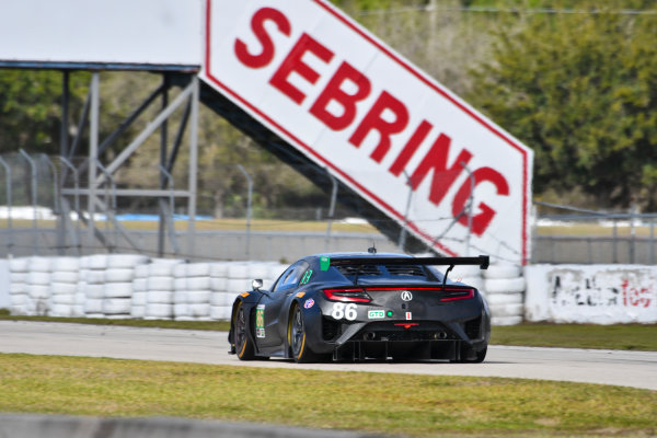 2017 WeatherTech SportsCar Championship - IMSA February Test
Sebring International Raceway, Sebring, FL USA
Friday 24 February 2017
86, Acura, Acura NSX, GTD, Oswaldo Negri Jr., Tom Dyer, Jeff Segal
World Copyright: Richard Dole/LAT Images
ref: Digital Image RD_2_17_171