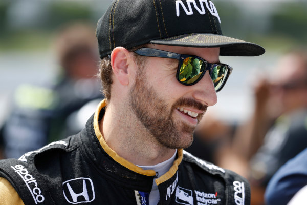 Verizon IndyCar Series
ABC Supply 500
Pocono Raceway, Long Pond, PA USA
Saturday 19 August 2017
James Hinchcliffe, Schmidt Peterson Motorsports Honda
World Copyright: Michael L. Levitt
LAT Images