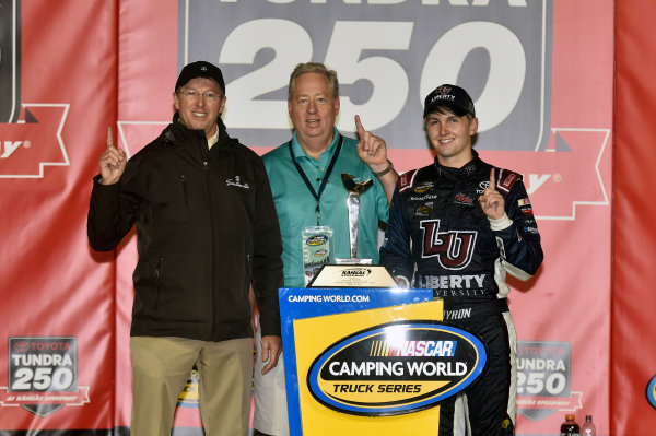 5-6 May, 2016, Kansas City, Kansas USA
William Byron celebrates his win in Victory Lane
? 2016, Nigel Kinrade
LAT Photo USA 5-6 May, 2016, Kansas City, Kansas USA
William Byron celebrates his win in Victory Lane
? 2016, Nigel Kinrade
LAT Photo USA