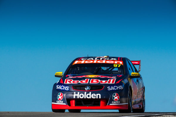 2017 Supercars Championship Round 4. 
Perth SuperSprint, Barbagallo Raceway, Western Australia, Australia.
Friday May 5th to Sunday May 7th 2017.
Shane Van Gisbergen drives the #97 Red Bull Holden Racing Team Holden Commodore VF.
World Copyright: Daniel Kalisz/LAT Images
Ref: Digital Image 050517_VASCR4_DKIMG_1405.JPG