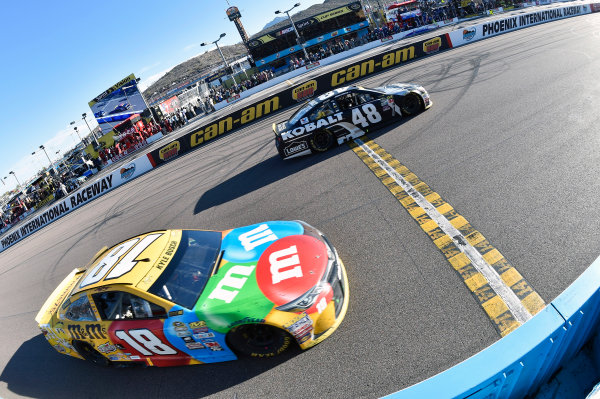 11-13 November, 2016, Avondale, Arizona USA
Jimmie Johnson and Kyle Busch, M&M's Core Toyota Camry
? 2016, Nigel Kinrade
LAT Photo USA 11-13 November, 2016, Avondale, Arizona USA
Jimmie Johnson and Kyle Busch, M&M's Core Toyota Camry
? 2016, Nigel Kinrade
LAT Photo USA