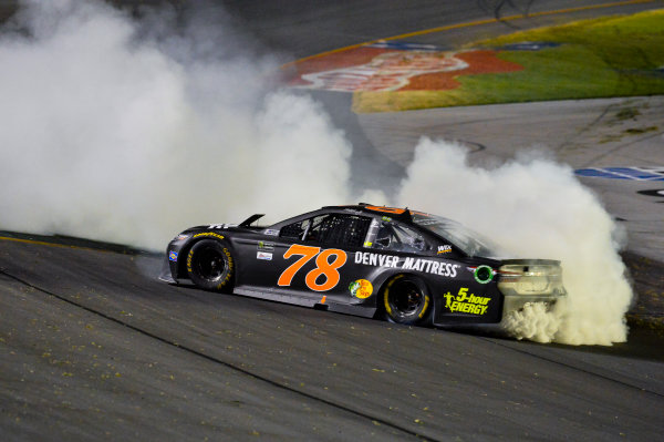 Monster Energy NASCAR Cup Series
Quaker State 400
Kentucky Speedway, Sparta, KY USA
Saturday 8 July 2017
Martin Truex Jr, Furniture Row Racing, Furniture Row/Denver Mattress Toyota Camry celebrates
World Copyright: Barry Cantrell
LAT Images Monster Energy NASCAR Cup Series
Quaker State 400
Kentucky Speedway, Sparta, KY USA
Saturday 8 July 2017
Martin Truex Jr, Furniture Row Racing, Furniture Row/Denver Mattress Toyota Camry celebrates
World Copyright: Barry Cantrell
LAT Images