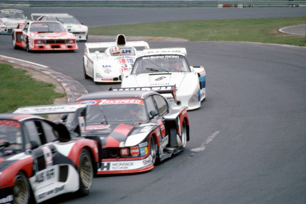 1980 Nurburgring 1000 Kilometres
Nurbugring, Germany. 25th May.
Klaus Ludwig/Jochen Mass (Zakspeed Ford Capri) leads John Fitzpatrick/Axel Plankenhorn/Dick Barbour (Porsche 935-K3), Rolf Stommelen/Jurgen Barth (Porsche 908/4) and Riccardo Patrese/Hans Heyer (Lancia Beta Monte Carlo) in the pack.
World Copyright: Murenbeeld/LAT Photographic
ref: 35mm Transparency Image