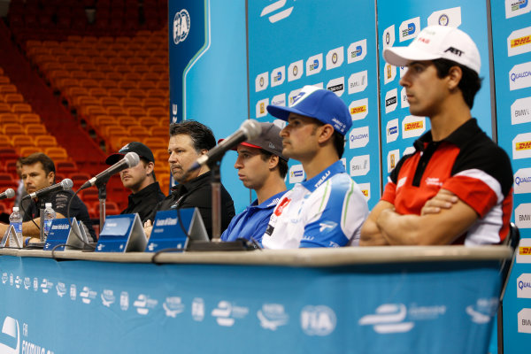 Miami e-Prix 2015.
Friday Press Conferences.
Michael Andretti - Andretti President, Chairman and CEO.
FIA Formula E World Championship.
Miami, Florida, USA.
Friday 13 March 2015.
Copyright: Adam Warner / LAT / FE
ref: Digital Image _L5R3037 Miami e-Prix 2015.
Friday Press Conferences.
Michael Andretti - Andretti President, Chairman and CEO.
FIA Formula E World Championship.
Miami, Florida, USA.
Friday 13 March 2015.
Copyright: Adam Warner / LAT / FE
ref: Digital Image _L5R3037