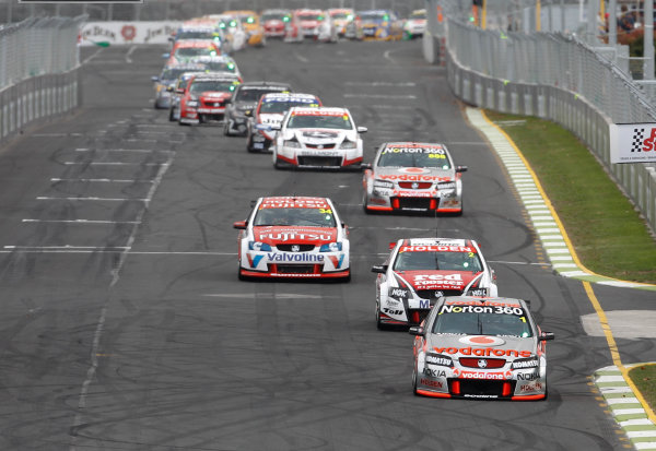 Round 4 - Hamilton 400.
Hamilton City Street Circuit, Hamilton, New Zealand.
17th - 18th April 2010.
Car 1, Jamie Whincup, Commodore VE, Holden, T8, TeamVodafone, Triple Eight Race Engineering, Triple Eight Racing.
World Copyright: Mark Horsburgh / LAT Photographic
ref: 1-Whincup-EV04-10-3670 Round 4 - Hamilton 400.
Hamilton City Street Circuit, Hamilton, New Zealand.
17th - 18th April 2010.
Car 1, Jamie Whincup, Commodore VE, Holden, T8, TeamVodafone, Triple Eight Race Engineering, Triple Eight Racing.
World Copyright: Mark Horsburgh / LAT Photographic
ref: 1-Whincup-EV04-10-3670