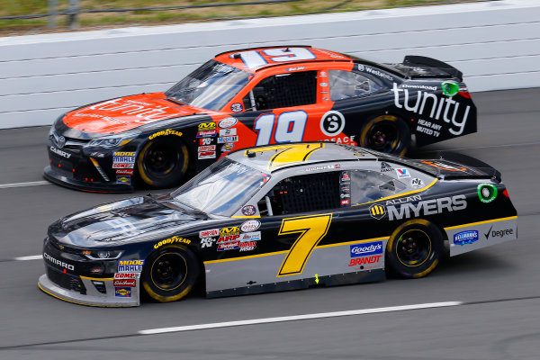 NASCAR XFINITY Series
Pocono Green 250
Pocono Raceway, Long Pond, PA USA
Saturday 10 June 2017
Justin Allgaier, Allan Myers Chevrolet Camaro and Matt Tifft, Tunity Toyota Camry
World Copyright: Russell LaBounty
LAT Images
ref: Digital Image 17POC1rl_03640 NASCAR XFINITY Series
Pocono Green 250
Pocono Raceway, Long Pond, PA USA
Saturday 10 June 2017
Justin Allgaier, Allan Myers Chevrolet Camaro and Matt Tifft, Tunity Toyota Camry
World Copyright: Russell LaBounty
LAT Images
ref: Digital Image 17POC1rl_03640