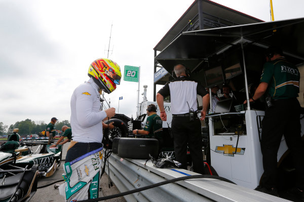 Verizon IndyCar Series
Honda Indy 200 at Mid-Ohio
Mid-Ohio Sports Car Course, Lexington, OH USA
Friday 28 July 2017
Spencer Pigot, Ed Carpenter Racing Chevrolet
World Copyright: Phillip Abbott
LAT Images
ref: Digital Image abbott_midohio_0717_0006