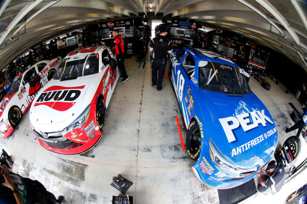 NASCAR Xfinity Series
Rinnai 250
Atlanta Motor Speedway, Hampton, GA USA
Friday 23 February 2018
Kyle Benjamin, Joe Gibbs Racing, Peak Antifreeze & Coolant Toyota Camry Christopher Bell, Joe Gibbs Racing, Ruud Toyota Camry
World Copyright: Matthew T. Thacker
NKP / LAT Images