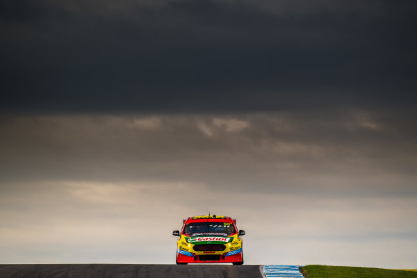 2017 Supercars Championship Round 3. 
Phillip Island 500, Phillip Island, Victoria, Australia.
Friday 21st April to Sunday 23rd April 2017.
Chaz Mostert drives the #55 Supercheap Auto Racing Ford Falcon FGX.
World Copyright: Daniel Kalisz/LAT Images
Ref: Digital Image 210417_VASCR3_DKIMG_0492.JPG